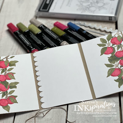 Apple Harvest Tri-Fold Card (supplies) | Nature's INKspirations by Angie McKenzie