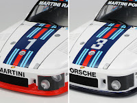 Tamiya 1/20 PORSCHE 935 MARTINI (20070) Color Guide & Paint Conversion Chart