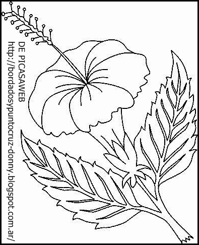 Imagenes De Flores Para Dibujar En Tela - Dibujos para colorear Flores 110 imágenes Educima