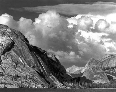 ansel adams photography style. Lake Tenaya, 1946, Ansel Adams
