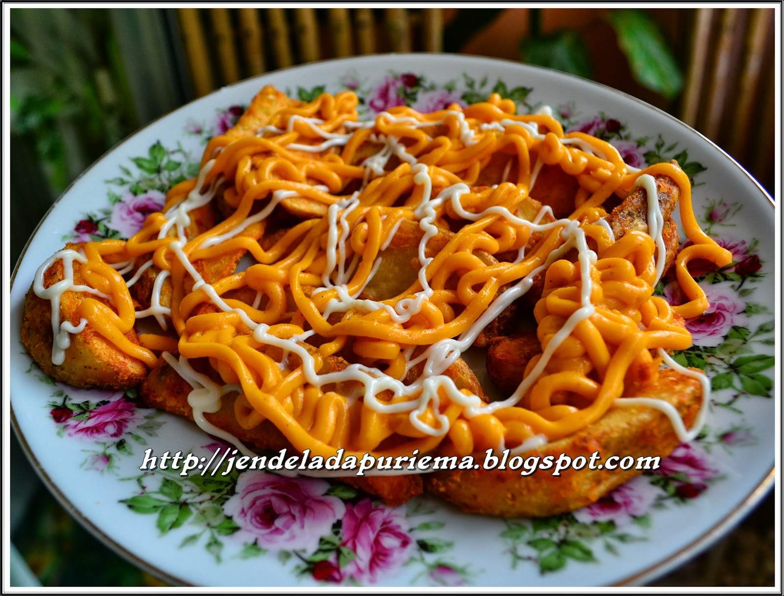  JENDELA DAPUR NAIMAH  Cheezy Wedges Ala2 KFC