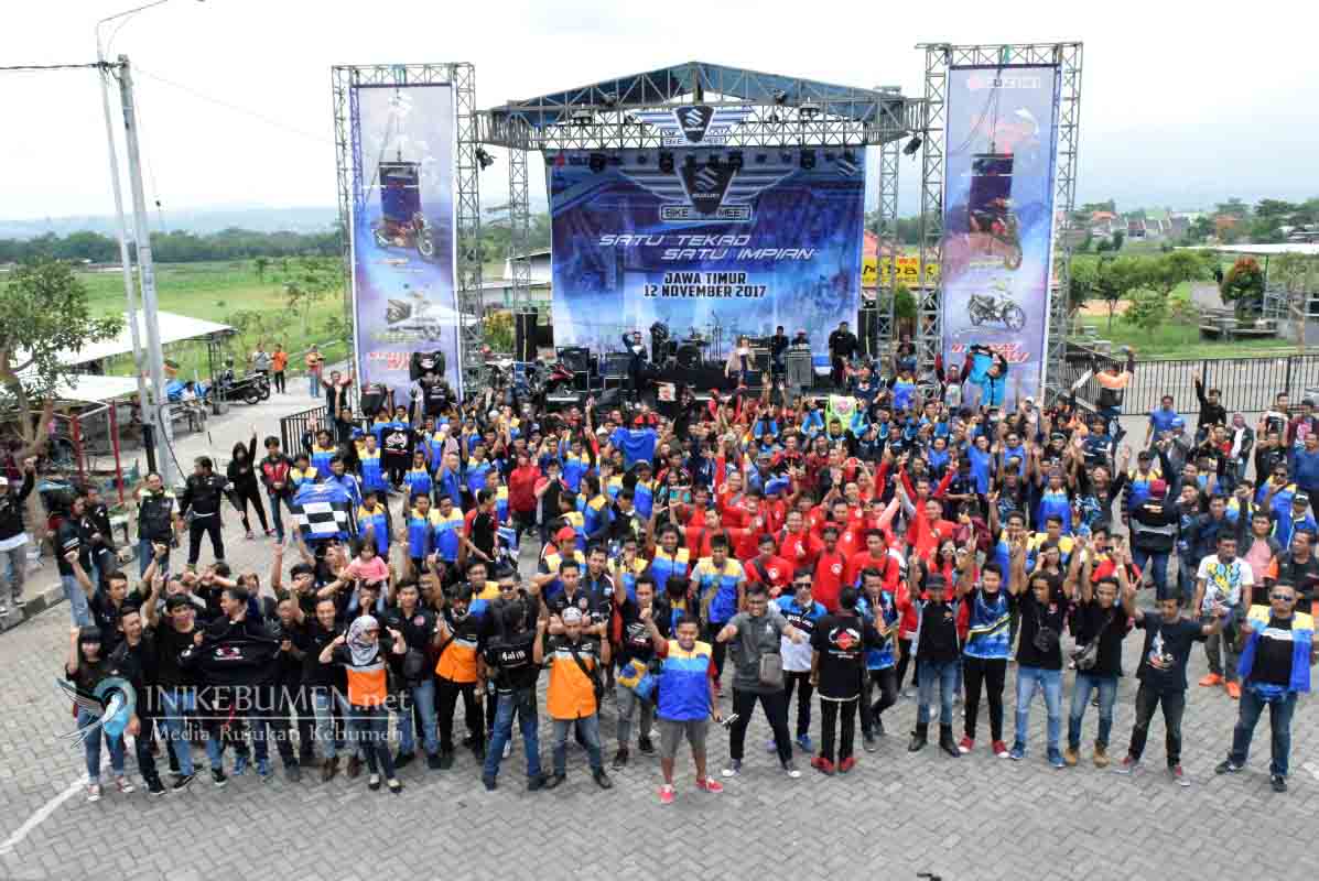 1.082 Bikers Jatim Meriahkan Suzuki Bike Meet di Malang