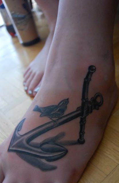 Anchor Tattoos for Girls