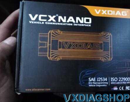 VXDIAG VCX NANO Opel Tech2win Review 3