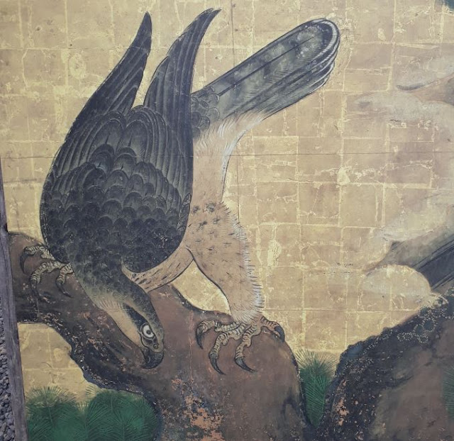 Hawk Painting at Ninomaru Palace