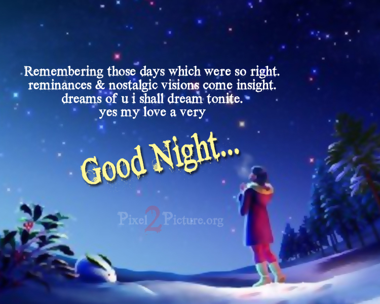 romantic Good Night Sms