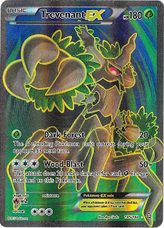 Trevenant EX Primal Clash Pokemon Card