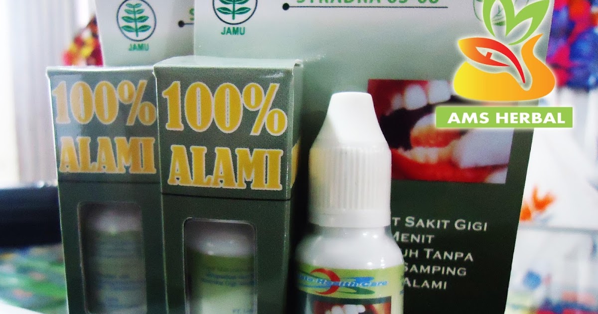 Obat Herbal untuk Sakit Gigi 1 Menit Sembuh yg Berlubang ...