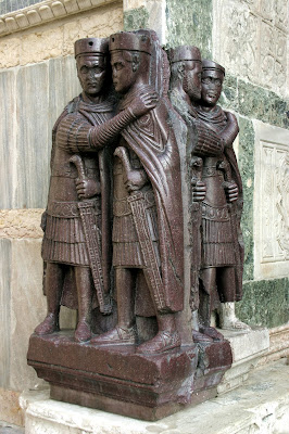 Escultura de la Tetrarquía de Diocleciano