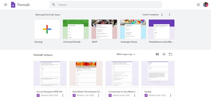 Membuat Kuis Dengan Google Form Dilengkapi Form Limitter dan Form Publisher
