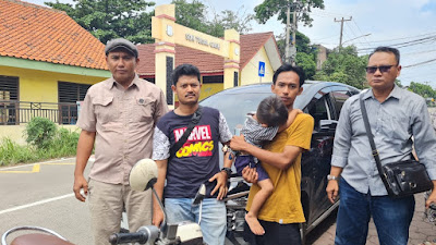 Unit Reskrim Polsek Cilegon Polres Cilegon Temukan Anak Hilang