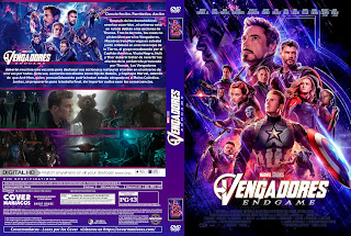 Avengers Endgame Vengadores Fin Del Juego 2019 Cover Dvd