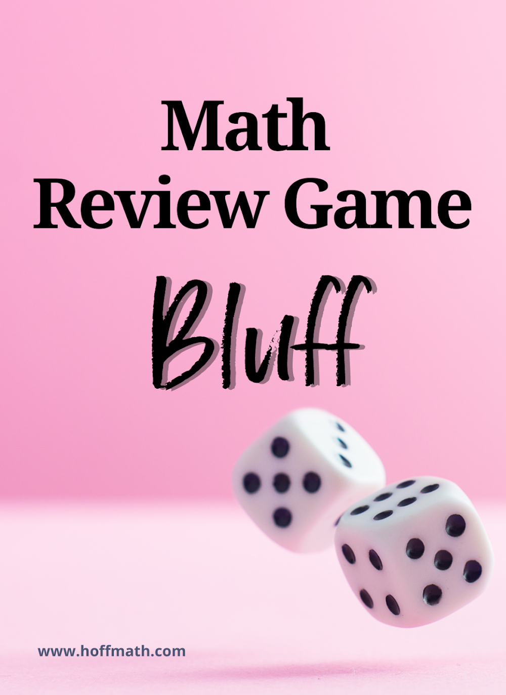 Math Review Game "Bluff"