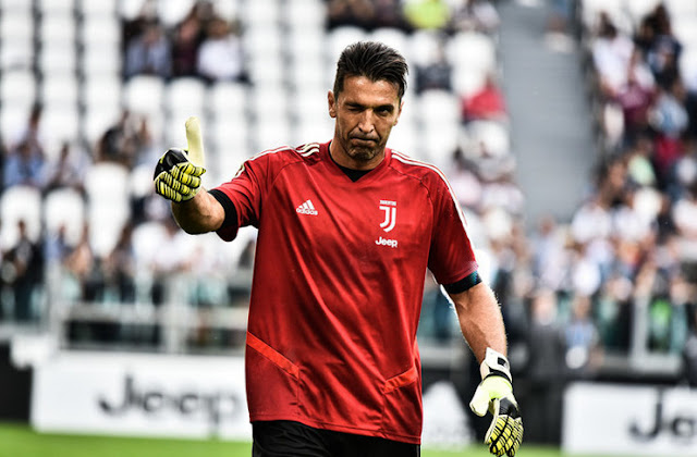 Gianluigi Buffon's Expressions After the History Print