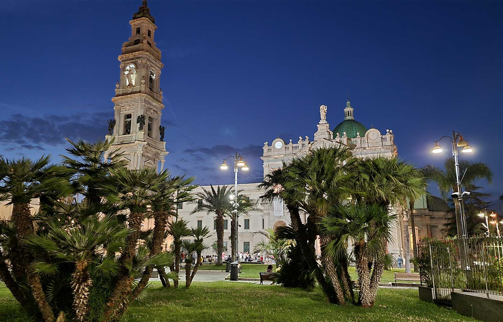 Piazza Bartolo Longo Pompéi