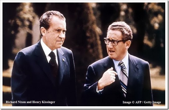 Richard Nixon and Henry Kissinger
