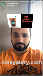 Starbucks filter instagram || Cara Dapatkan Starbucks Drink Filter instagram