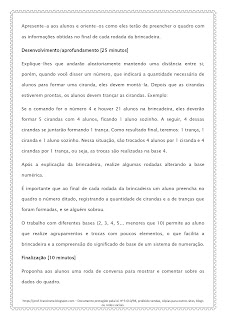 Sequência Didática Matemática 3º ano 1º Bimestre – Alinhada à BNCC