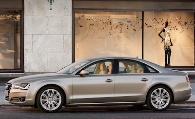 2011 Audi A8 Side View