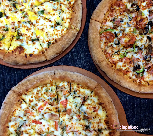 Pizza flavors from Papa John's Pizza PH