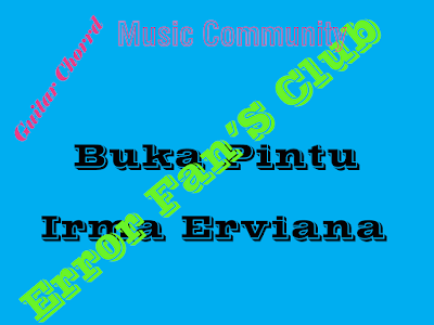 Chord Gitar Buka Pintu | Irma Erviana