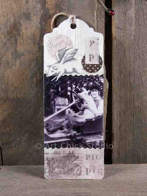 When Pigs Fly Altered Bookmark