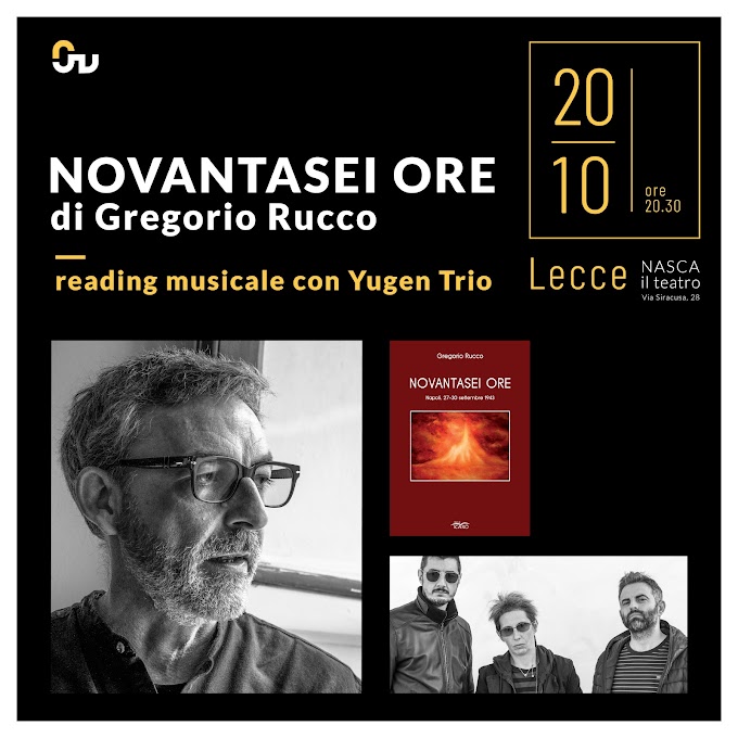 Eventi: Yugen trio con Gregorio Rucco al Teatro Nasca di Lecce