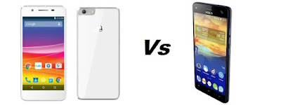 Micromax Canvas Knight 2 vs Xolo Black