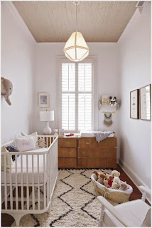 gambar kamar bayi perempuan modern