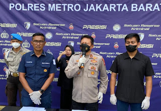 Polres Metro Jakarta Barat Polsek Kebon Jeruk Berhasil Menangkap Sindikat Penipuan Jual Beli Minyak goreng 