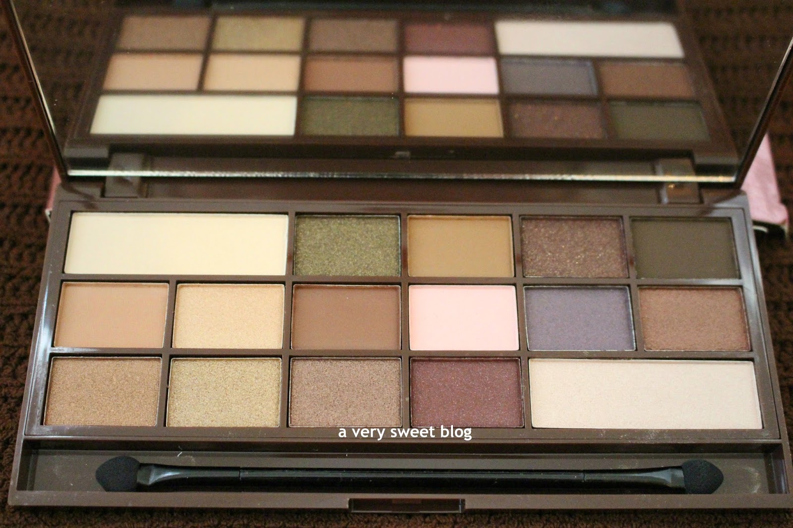 Review heart revolution chocolate palette makeup i angeles online