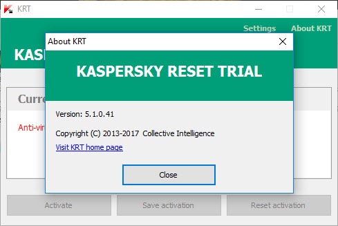 Kaspersky Reset Trial 5.1.0.41 [Latest]