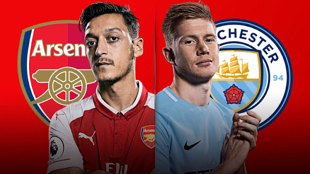 Prediksi Arsenal vs Manchester City, 12 Agustus 2018