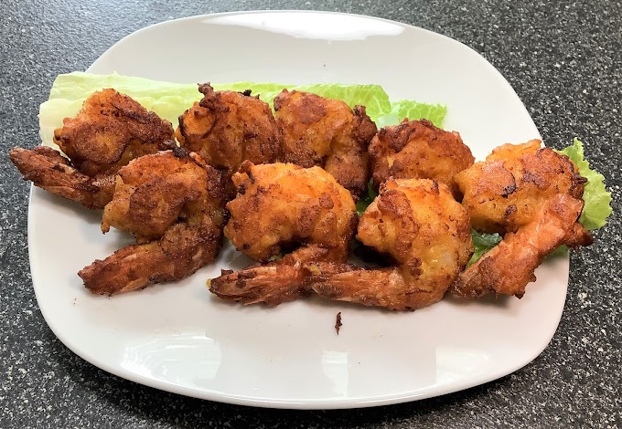 Masala Marinated Shrimp Fry