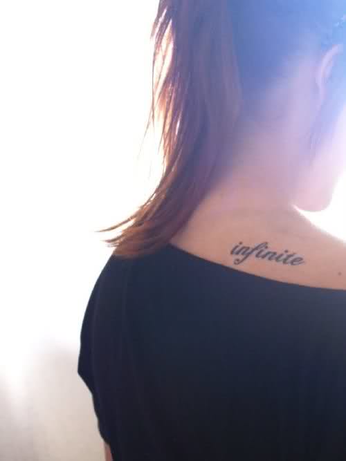 infinite tattoo. Posted by AliveintheFire at