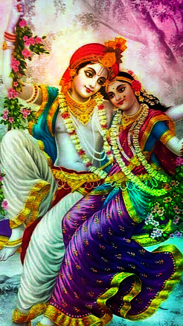 Radha Krishna images for mobile wallpaper