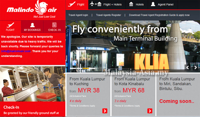 Online Booking Malindo Air