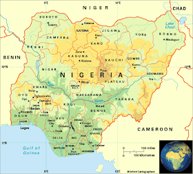 Map of Nigeria