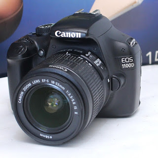 Jual Kamera DSLR Canon EOS 1100D + Lensa Kit IS 2