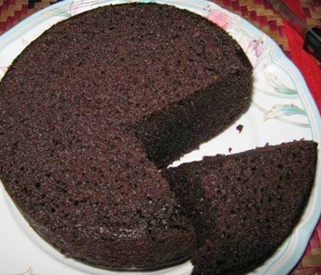 Kek Coklat Kukus Lembab