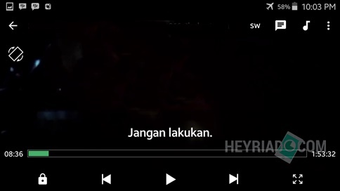 Cara Menggabungkan Video Dengan Subtitle  di Android