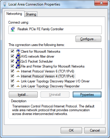 Cara Setting / Mengganti IP Address Pada Komputer OS Windows