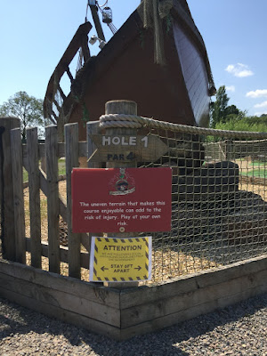 Pirate Island Adventure Golf in the Forest of Dean. Photo by Fiona MacKenzie, June 2020