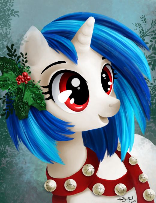 Merry Christmas from Vinyl Scratch