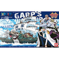 Bandai GARP'S WARSHIP ONE PIECE GRAND SHIP COLLECTION Color Guide & Paint Conversion Chart 