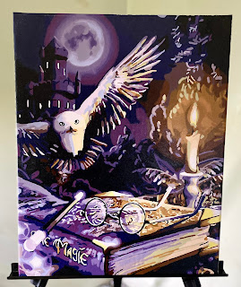 Paint by number painting - Harry Potter theme image - Magic