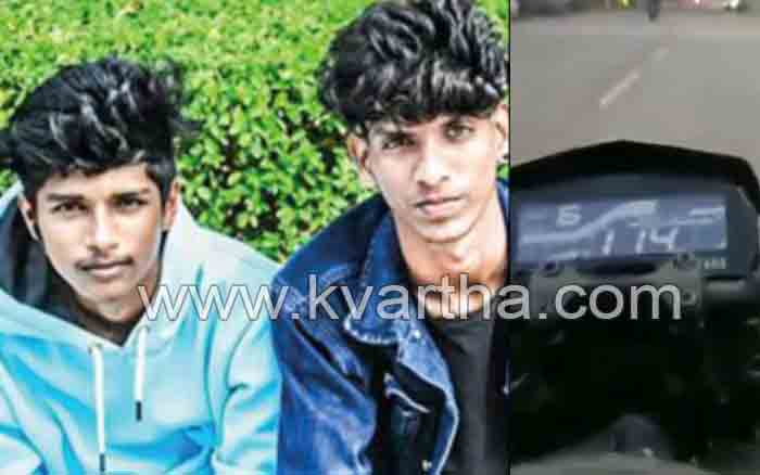 Latest-News, National, Top-Headlines, Tamil Nadu, Accident, Accidental Death, Chennai, Video, Social-Media, Viral, VIDEO: 2 teens riding bike at 114 kmph die after crashing into divider in Chennai.
