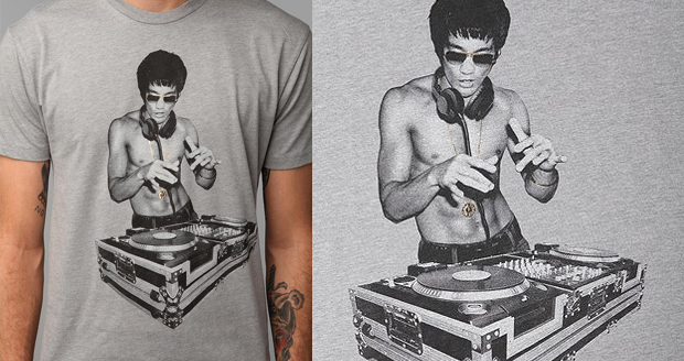 Bruce Lee DJ T-shirt