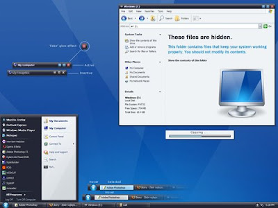 windows vista desktop. Software windows vista theme