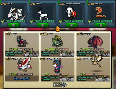 For Sale: Ninja Saga Emblem R.Clan 31+32 Token 7434 Complete Jutsu